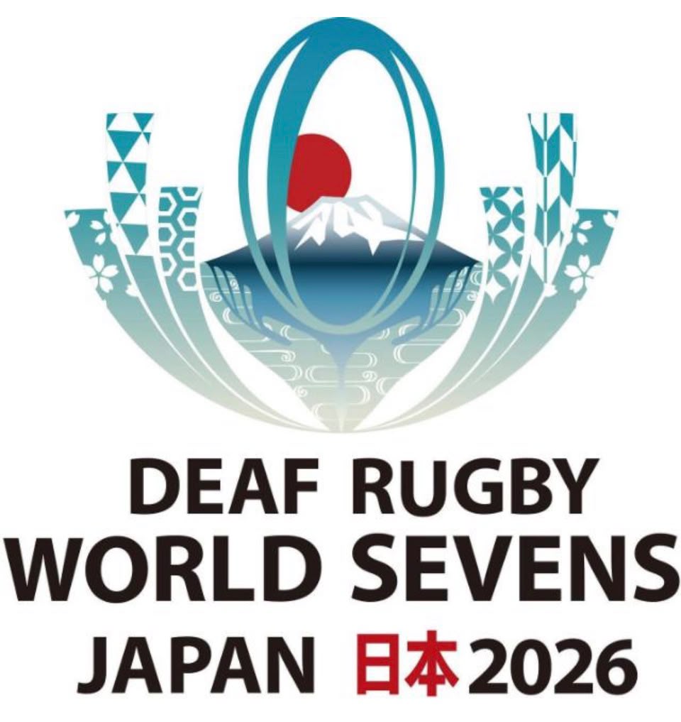 Deaf Rugby World Sevens Japan 2026 logo